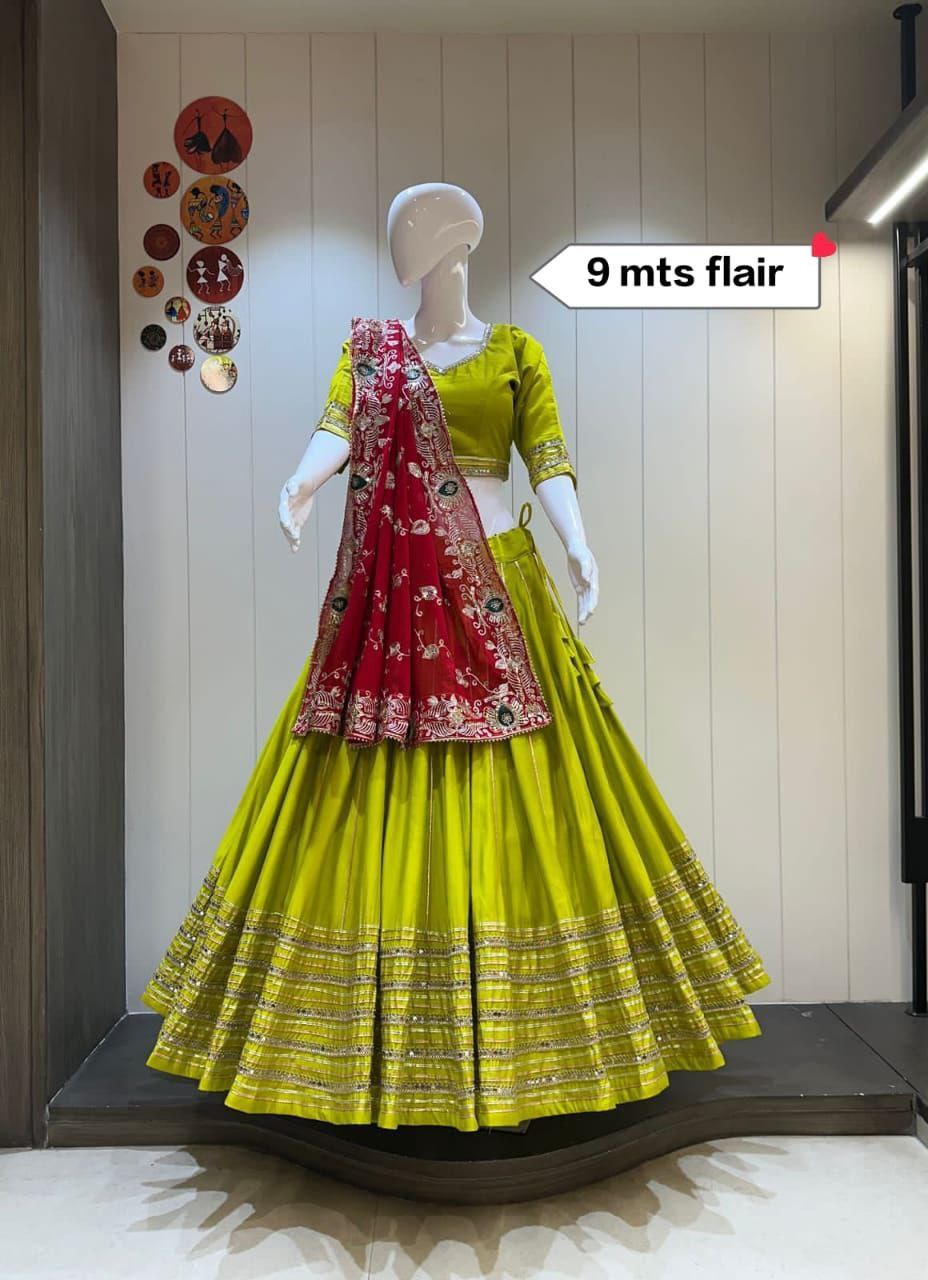 Chaniya Choli, Roman Silk Chaniya Choli, Heavy Dupatta Chaniya Choli, Chandrakala Choli, Navratri Chaniya Choli, Indian Ethnic Wear, Traditional Ghagra Choli, Dandiya Outfit, 9 Meter Flare Chaniya Choli, Vintage Dupatta, Designer Chaniya Choli, Gujarati Lehenga Choli