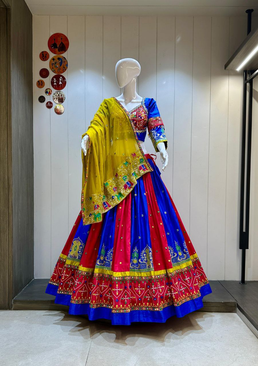Pure Jaam Cotton Chaniya Choli With Vintage Concept