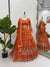 Jimi Choo Thread Work Lehenga Choli with Lace Dupatta – 3 Mtr Flair