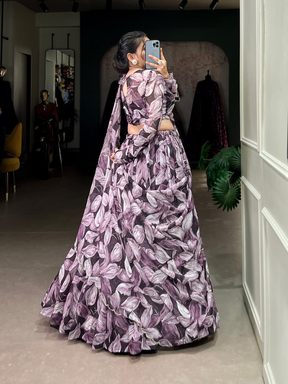 Tabby Silk Lehenga, Hotfix Work Lehenga, Printed Lehenga Choli, Tabby Silk Dupatta, Unstitched Blouse Set, Festive Lehenga Choli, 5.5 Meter Flair Lehenga, Canvas Lehenga, Stitched Indian Lehenga, Ethnic Wear 2025, Lightweight Lehenga, Designer Lehenga Choli, Tabby Silk Wedding Wear