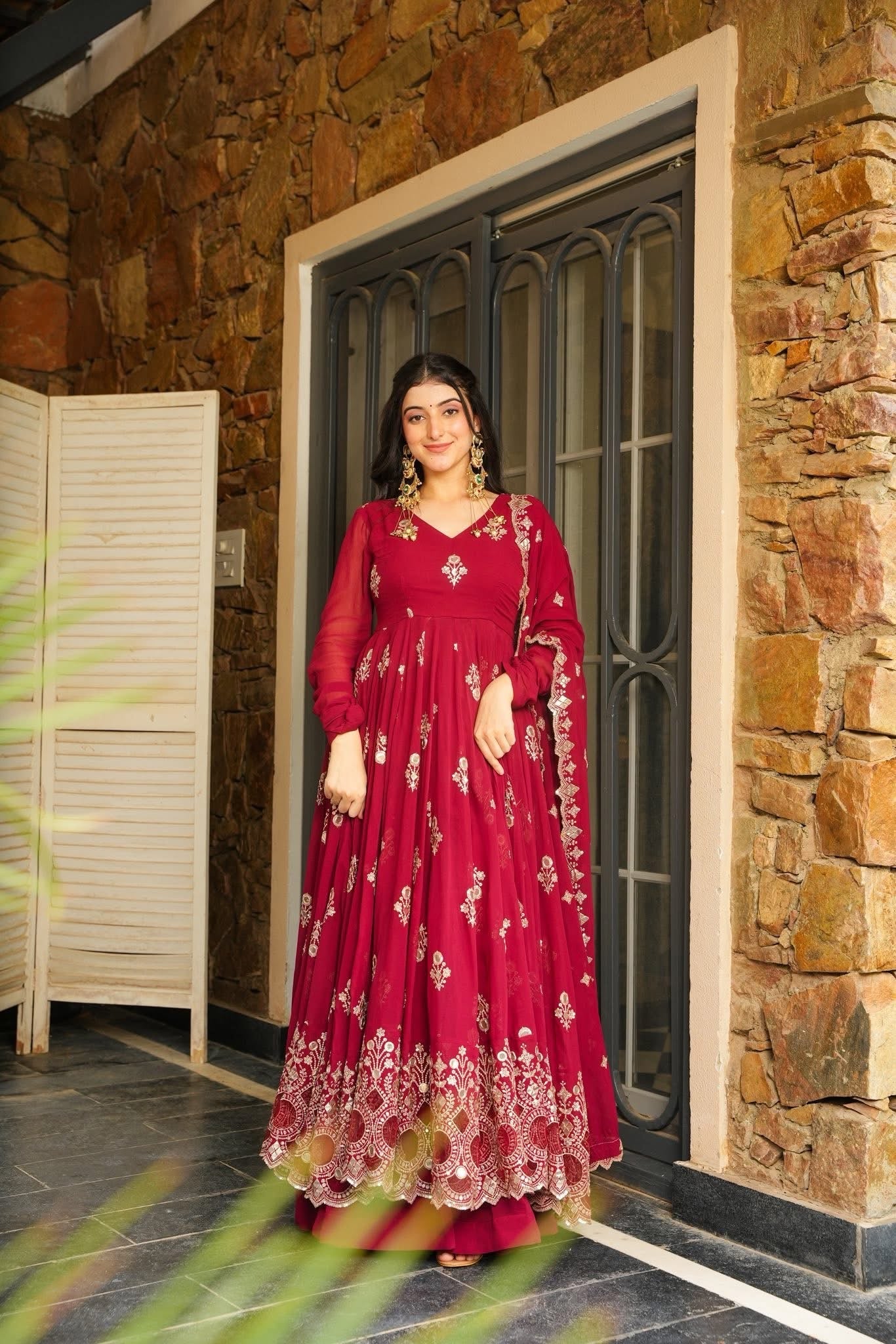 Anarkali Salwar Kameez – Indian Wedding & Pakistani Eid Party Wear Suit