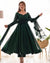 Bottle Green Premium Lucknowi Soft Georgette Anarkali Suit Ruffle Dupatta