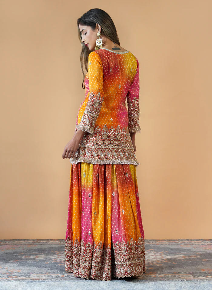 Heer Sharara Set