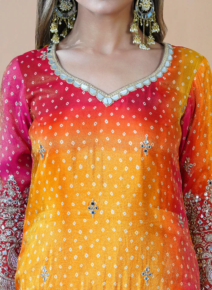 Heer Sharara Set