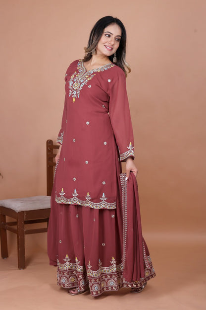 KURTI WITH SHARARA