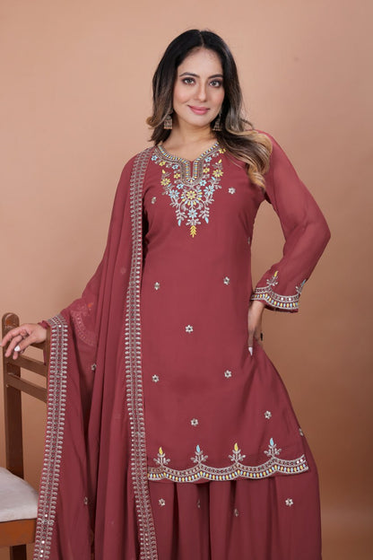 KURTI WITH SHARARA 