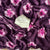 Purple Chinnon Silk Printed Saree with Satin Silk Blouse