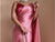 Floral Pink Satin Saree with Moti Lace Border and Matching Blouse