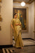 Gold Tissue Shimmer Saree with Zari Weaving & Sequins Lace Border