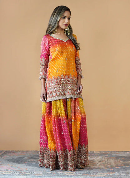 Heer Sharara Set