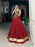 Rayon & Jacquard Silk Garba Lehenga Set with Ginni Lace – 6 Mtr Flair