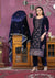 Luxury velvet pantsuit with sequin embroidery