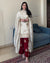 Designer Chinon Suit with Elegant Sequin Embroidery Work – Festive & Party Wear