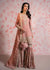 Blush Pink Handcrafted Sharara Suit with Intricate Embroidery