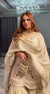 Golden Pearl Embroidered Luxury Sharara Set