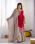 Crimson Royal Zari Embroidered Sharara Set