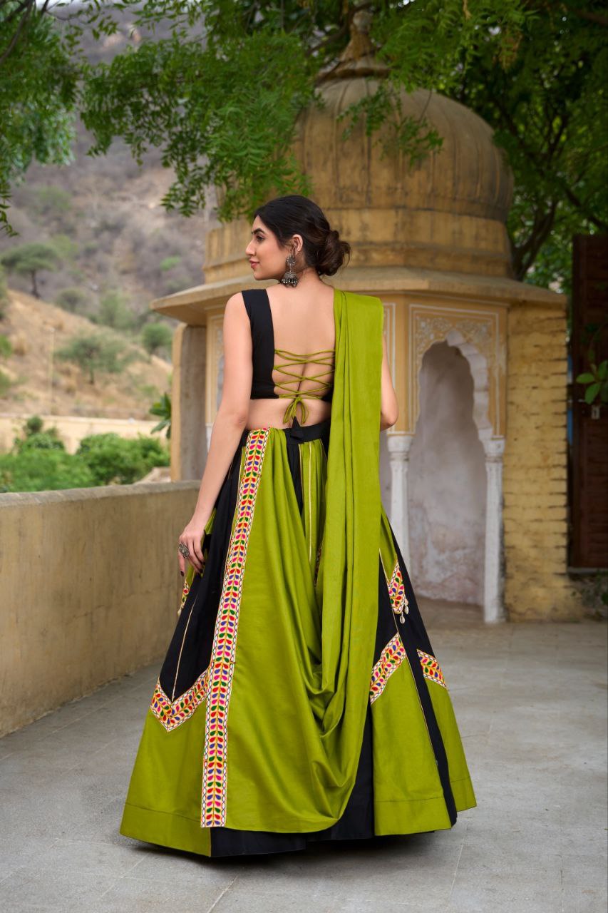Awesome Cotton Ready to Wear Chaniya Choli for Navratri