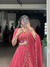 Light Pink Rayon Original Mirror Work Gamthi Lehenga Choli