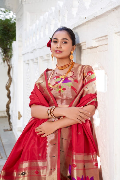 Green Designer Paithani Wedding Lehenga Choli in Vichitra Silk with Jacquard Silk Dupatta