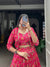 Floral Print Wedding Chaniya Choli with Gota Patti & Koti – 3 Piece