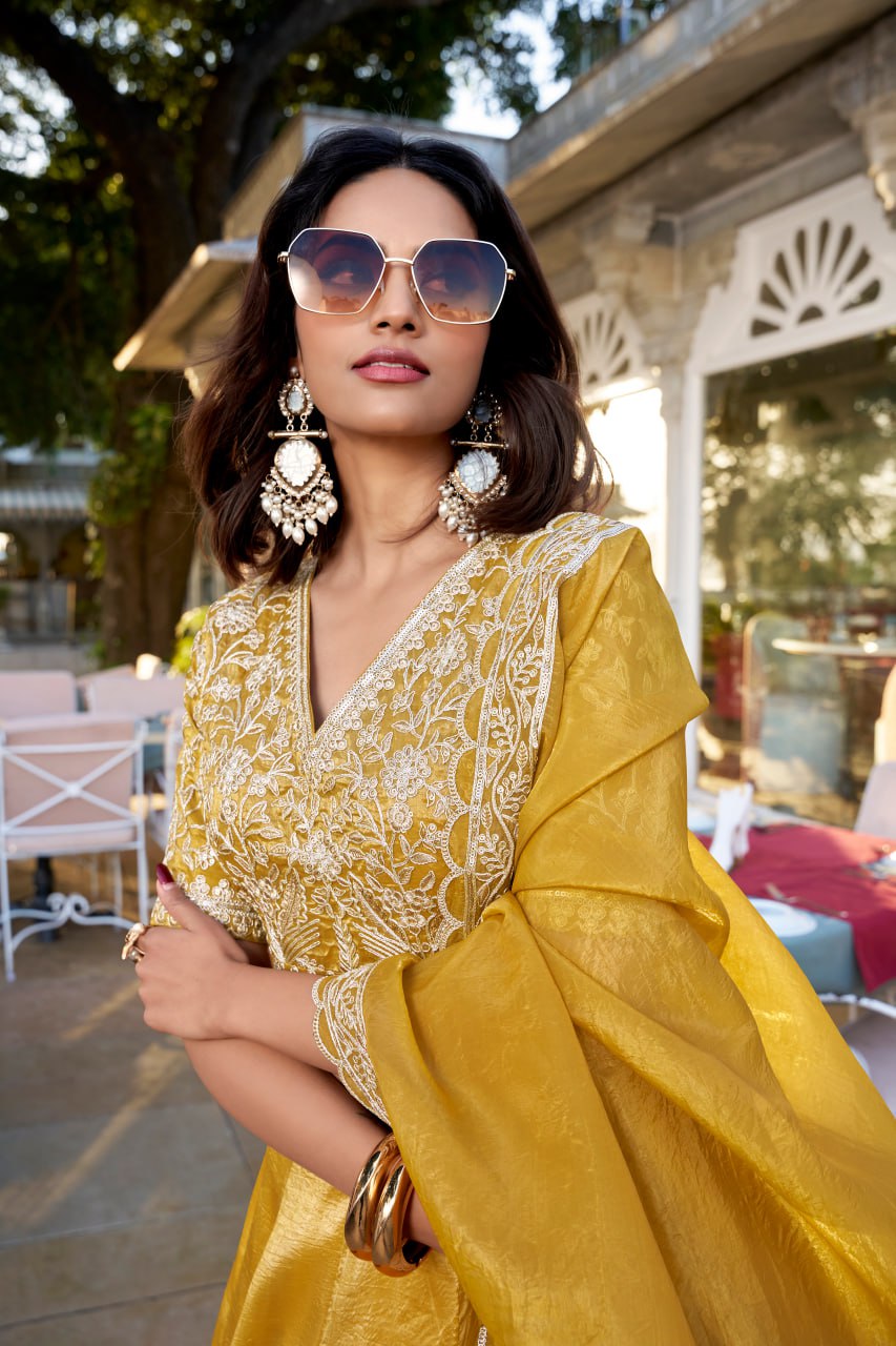 Designer Luxury Goldie Party Wear Lehenga Choli