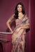 Sand Celebrity Tebi Silk Digital Print Saree with Embroidery Sequins Lace Border
