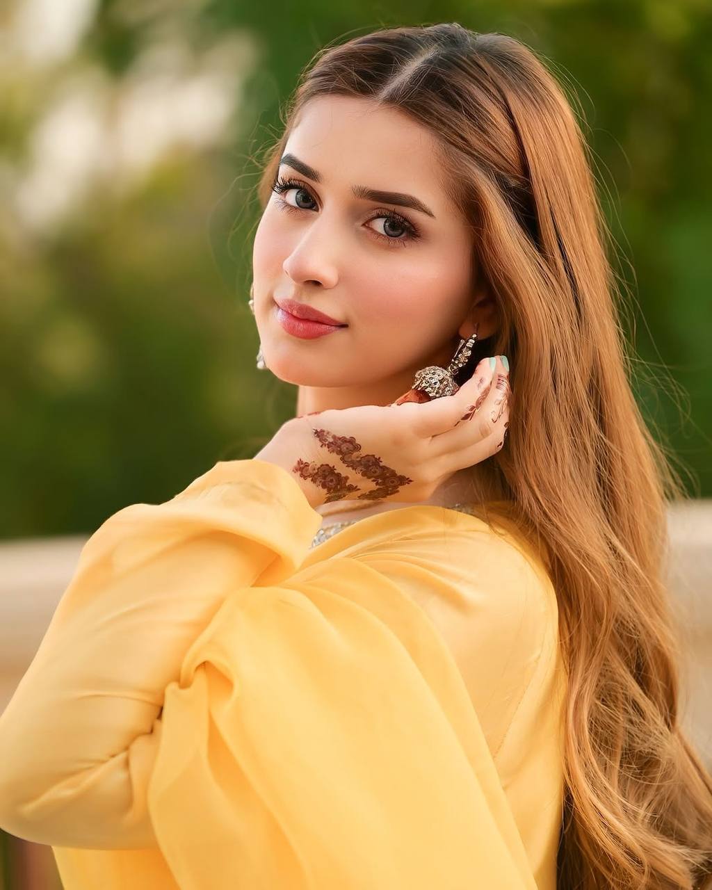 Yellow Designer Faux Georgette Embroidery Sharara Suit and Dupatta